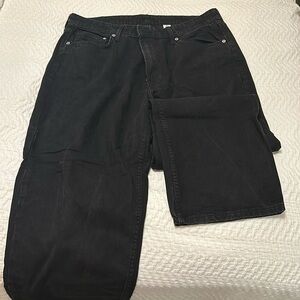 Baggy Low Waist Black Jeans